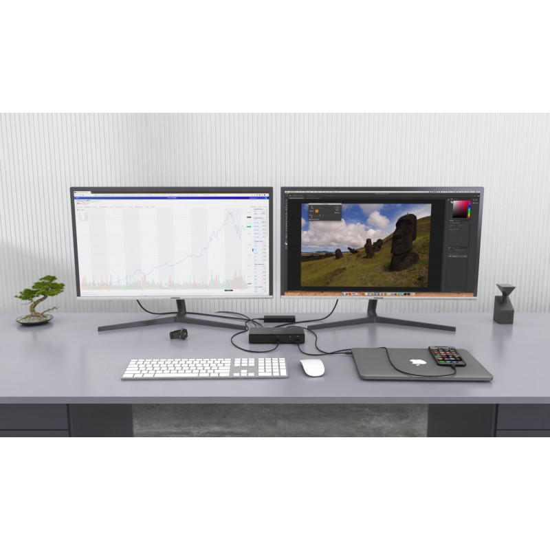 i-tec Thunderbolt 3/USB-C Dual DisplayPort 4K dokovacia stanica s 85W PD