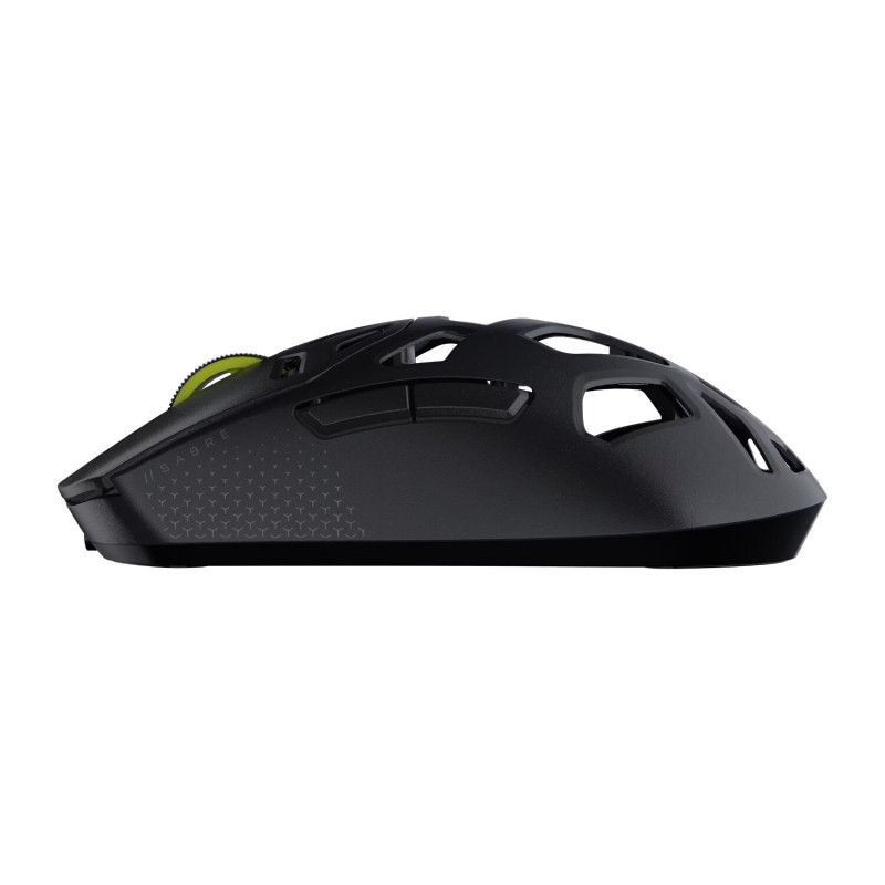 Corsair SABRE V2 PRO bezdrôtová herná myš, 2.4GHz / Bluetooth / USB-C, čierna (CH-931G100-WW)