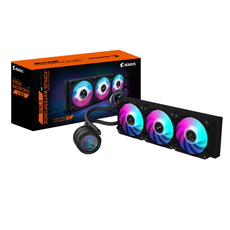 Gigabyte Aorus AIO CPU Waterforce II 360 chladič