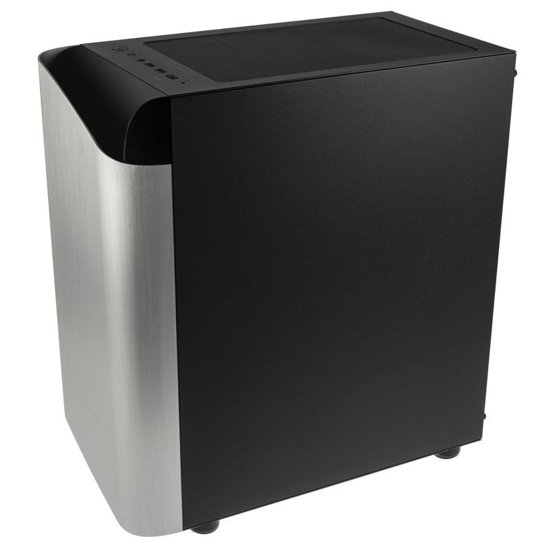 SilverStone Seta A1 Mid Tower, temperované sklo - čierna/strieborná