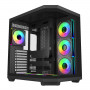 FSP U580 ARGB ATX Ultra Tower herné puzdro – čierna