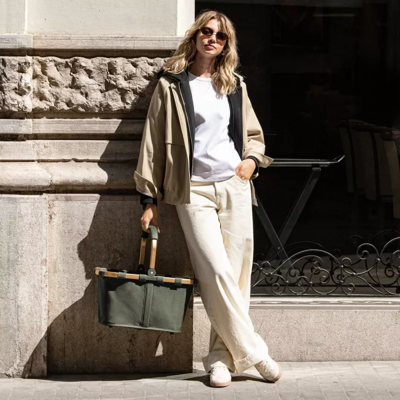 Reisenthel carrybag nákupný košík, umelé vlákno, forest gold (BK5054)