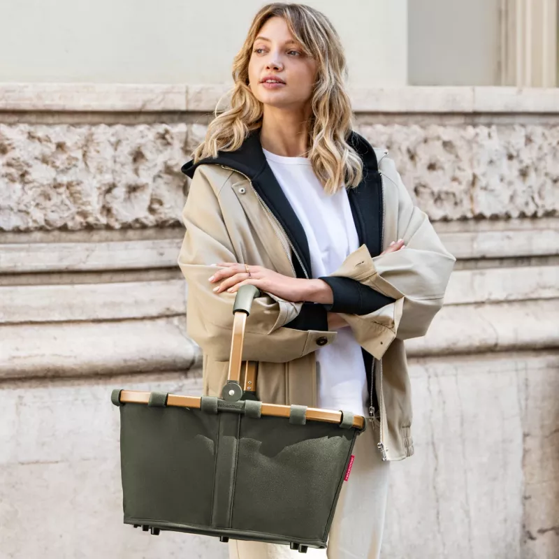 Reisenthel carrybag nákupný košík, umelé vlákno, forest gold (BK5054)