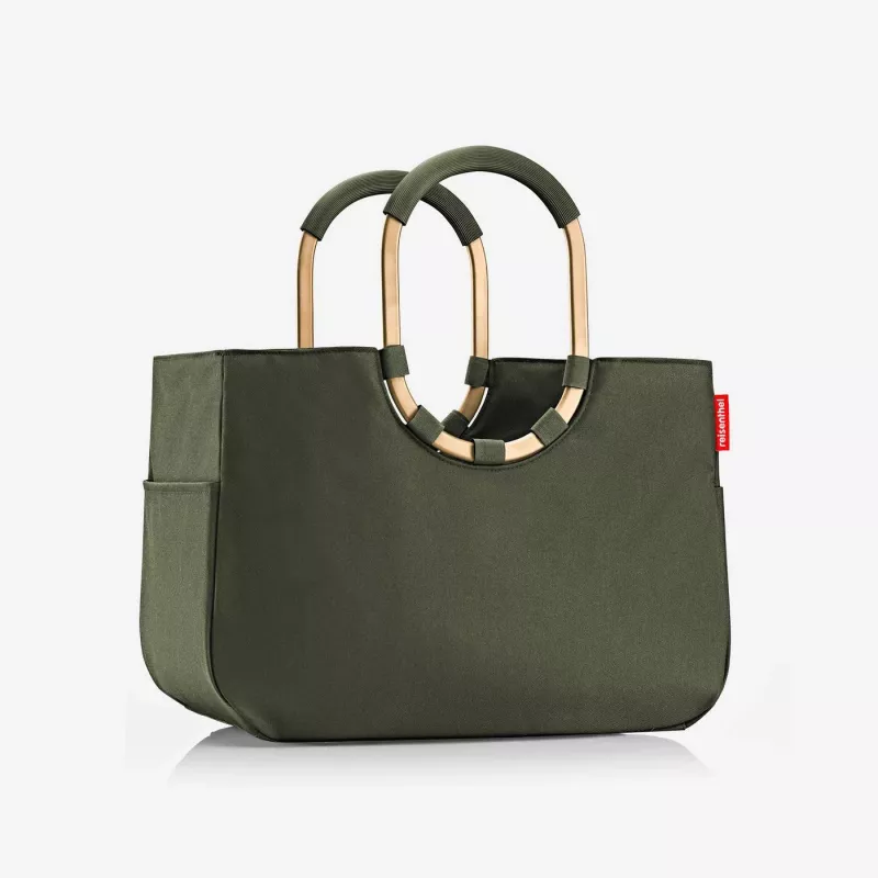 reisenthel loopshopper L nákupný košík, forest gold, vodoodpudivý, 25 l (OR5054)