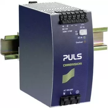 PULS DIMENSION QS10.121 napájací zdroj na DIN lištu, 12 V DC, 15 A, 180 W