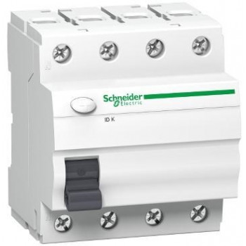 Prúdový chránič K60 25A 4-pólový 30mA Typ AC A9Z05425, Schneider