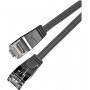 Wirewin Slim Cat6 U/FTP patch kábel RJ45, 10 m, sivý