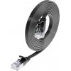 Wirewin Slim Cat6 U/FTP patch kábel RJ45, 10 m, sivý