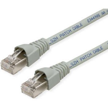 Telegärtner MP8 FS 500 Cat.6A patch kábel RJ45, LSZH, 8 m, sivá