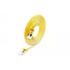 Wirewin Slim Cat6a U/FTP patch kábel RJ45, 5 m, žltý
