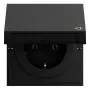 Gira 445474 SCHUKO zásuvka KD, System 70, čierna