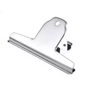 Wonday kancelárska spona z kovu, šírka 144 mm, upínacia šírka 45 mm, niklovaná