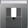 Gira kryt BSF TAE/USB, ušľachtilá oceľ, 0876600
