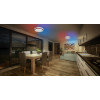Osram SMART+ WiFi Orbis Magic nástenné/stropné svietidlo 500 mm, RGB+TW, stmievateľné, 38 W – čierna/biela