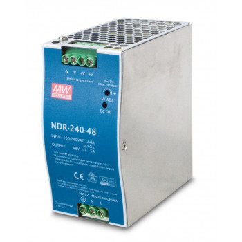 PLANET PWR-240-48 napájací modul 240 W modrý, sivý