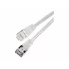 Wirewin Slim Cat6 S/FTP patch kábel RJ45, 7,5 m, sivý
