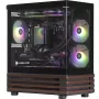 Thermaltake LCGS View 170WS stolový PC, čierna/drevo, Windows 11 Home