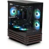 Thermaltake LCGS View 170WS stolový PC, čierna/drevo, Windows 11 Home