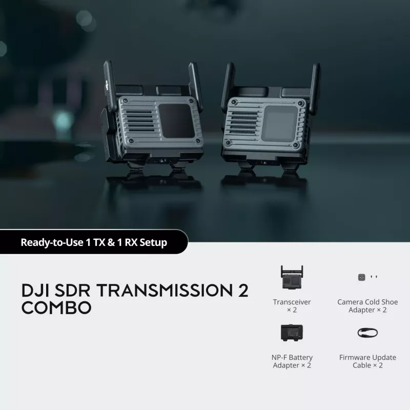 DJI SDR Transmission Combo 2 - systém prenosu obrazu