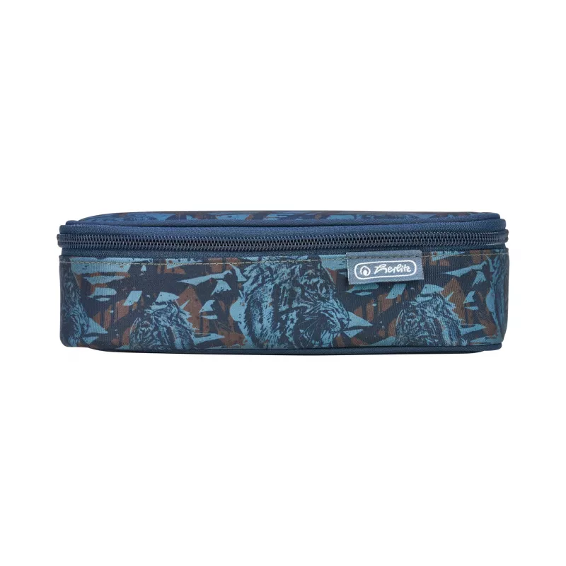 herlitz be.bag beatBox peračník Camo Tiger, polyester, XXL zips hlavnej priehradky