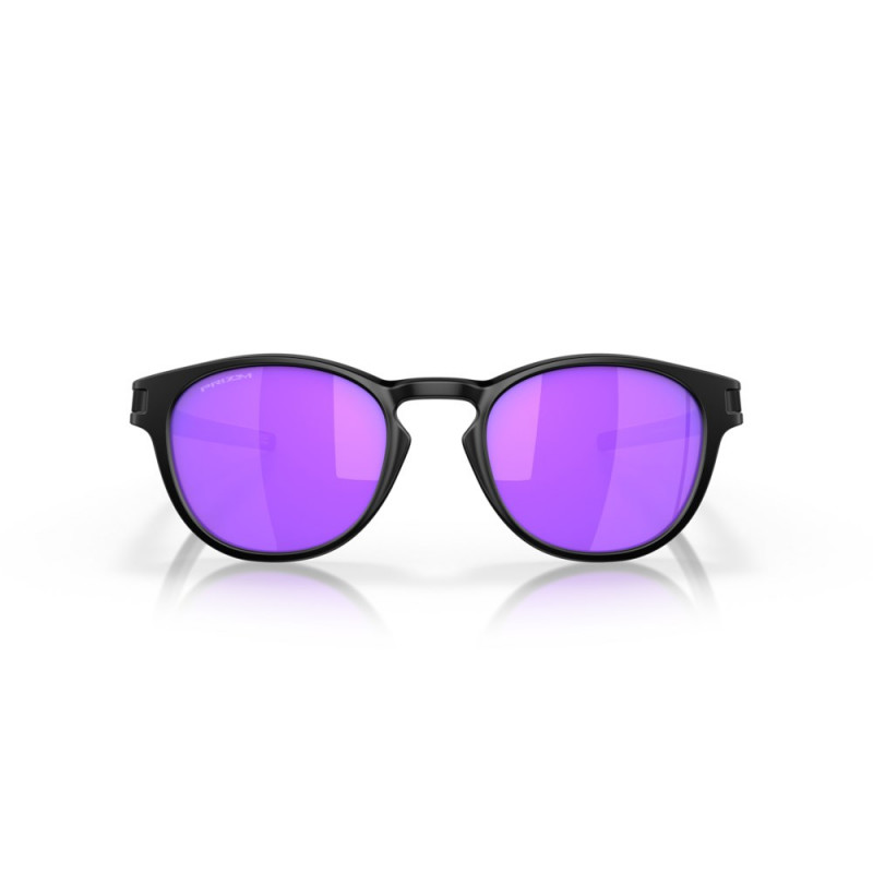 Oakley Latch slnečné okuliare – Matte Black/Prizm Violet
