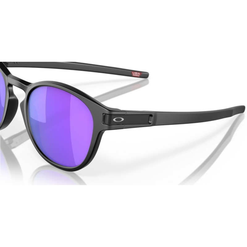 Oakley Latch slnečné okuliare – Matte Black/Prizm Violet