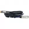 BlueLAN Juniper QDD-2X200G-1M kompatibilný 400G QSFP-DD Breakout-DAC kábel 1m AWG26