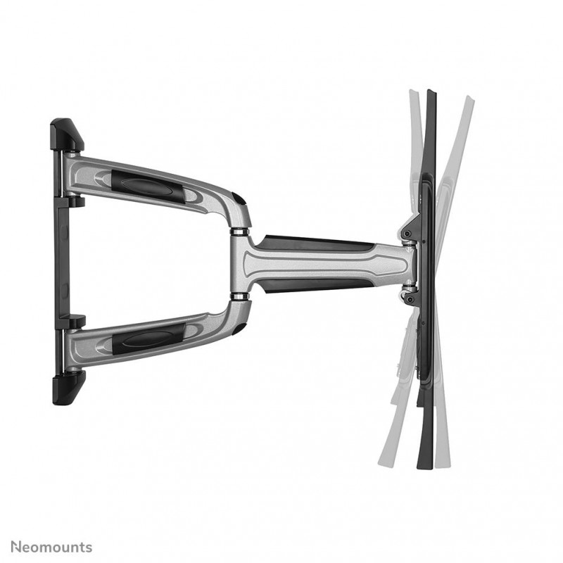 Neomounts LED-W700SILVER nástenný držiak na plochý monitor (3 kĺby a naklápací), strieborný