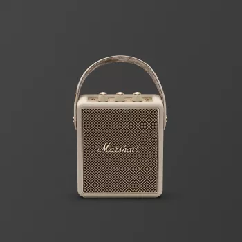 Marshall Stockwell III prenosný Bluetooth reproduktor, krémový