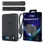 3mk incharge Genesis Qi2 25W bezdrôtová nabíjačka + PD 45W s integrovaným USB-C káblom, čierna