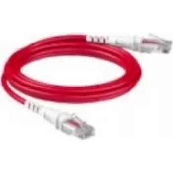 PatchSee Cat6a U/UTP patch kábel RJ45, 9,7 m, červená