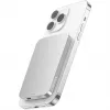 Nevox magnetická bezdrôtová powerbank Qi2, 5000 mAh, strieborná/biela