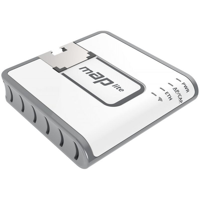 Router Mikrotik mAP lite biely s podporou PoE