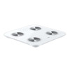 Huawei Scale 3 Bluetooth Edition biela / inteligentná osobná váha / tvrdené sklo / WiFi a BT / do 150 kg / Android a iOS