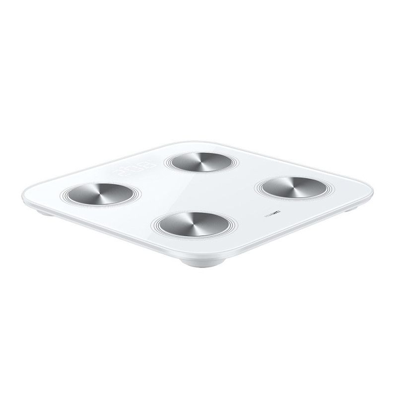 Huawei Scale 3 Bluetooth Edition biela / inteligentná osobná váha / tvrdené sklo / WiFi a BT / do 150 kg / Android a iOS