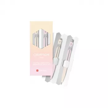 Caran d'Ache HORIZON set na písanie, farebný prechod od pastelovo žltej po pastelovo ružovú (8490.708)