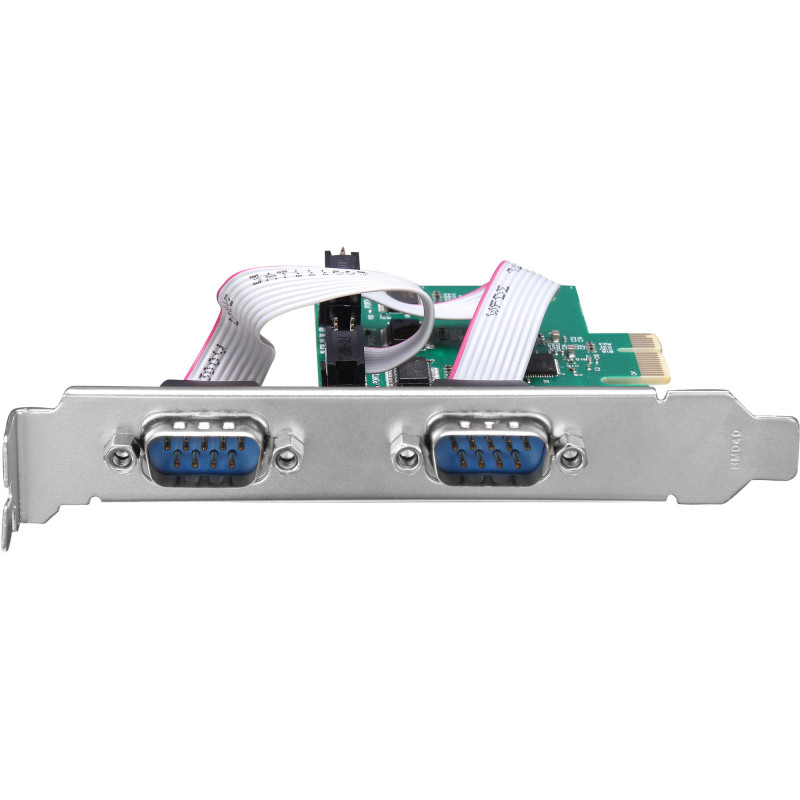 InLine® PCIe x1 rozširujúca karta, 4x RS-232, Low Profile