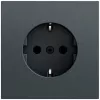 GIRA 418873 SCHUKO zásuvka System 70, antracitová
