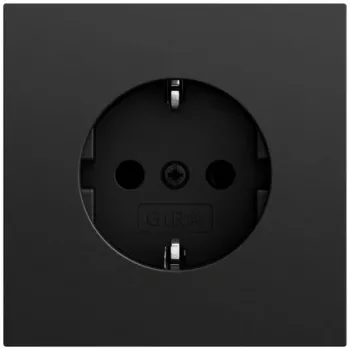 GIRA 418874 SCHUKO zásuvka System 70 čierna