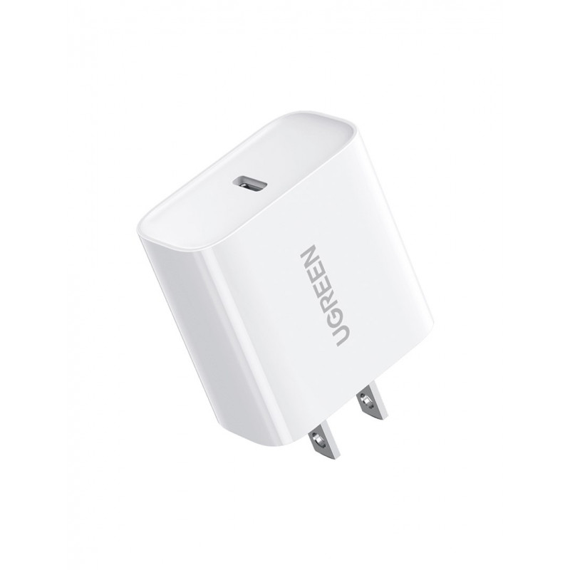 Ugreen CD137 USB-C nástenná nabíjačka, 1x USB-C, 3 A (57370)