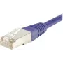 Exertis Connect Snagless Cat6 S/FTP patch kábel RJ45, 10 m, fialová