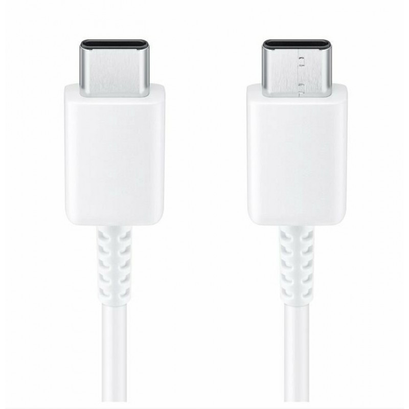 Samsung cestovný adaptér TA800 s USB-C na USB-C kábel, biely