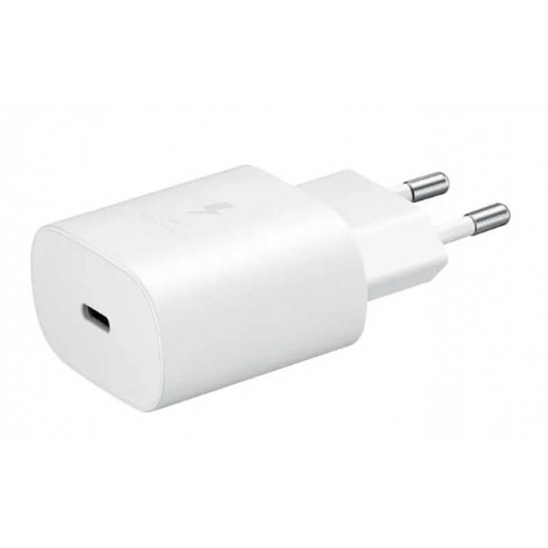 Samsung cestovný adaptér TA800 s USB-C na USB-C kábel, biely