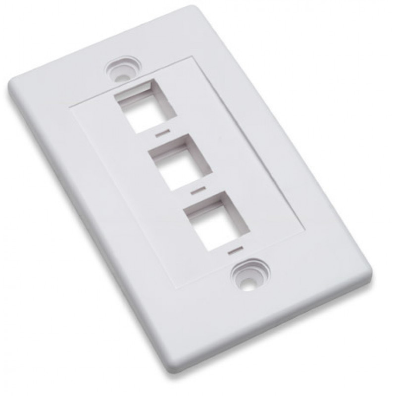 Intellinet 163309 nástenná zásuvka 3x Keystone