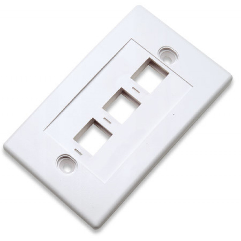 Intellinet 163309 nástenná zásuvka 3x Keystone