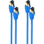 shiverpeaks BASIC-S Cat8.1 F/FTP (PiMF) patch kábel RJ45, 1,5 m, modrá, LSZH