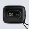 Dudao K32 Powerbank 22,5 W 10000 mAh s integrovaným USB-C/Lightning káblom – čierna
