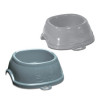 Stefanplast Break 2 kŕmidlo pre domáce zvieratá 0,6 l, 19x19x7 cm, sortované sivá/modrá
