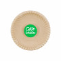 Gogreen Go Green kompostovateľné taniere z cukrovej trstiny Ø15 cm, 10 ks