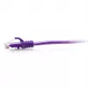 C2G Cat6a Slim patch kábel 28AWG, 1,5 m (5 ft), fialový (30190)